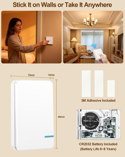 Thinkbee wireless light switch - wireless,