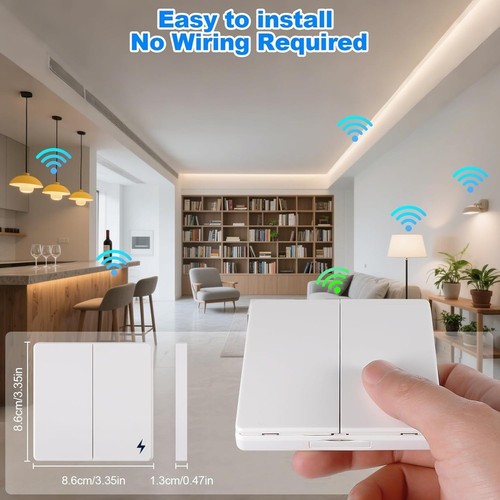 Wireless light switch panel - switch, 86