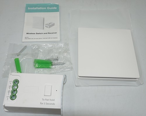 Wireless kinetic switch and - wireless,