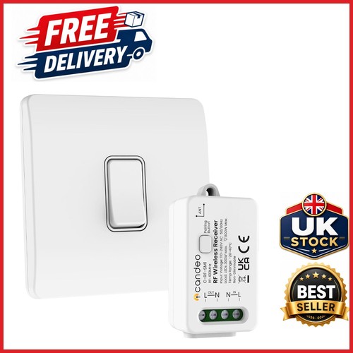 Kinetic light switch kit with - light,