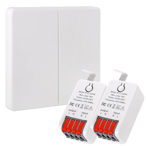 Wireless light switch kit - wireless, with