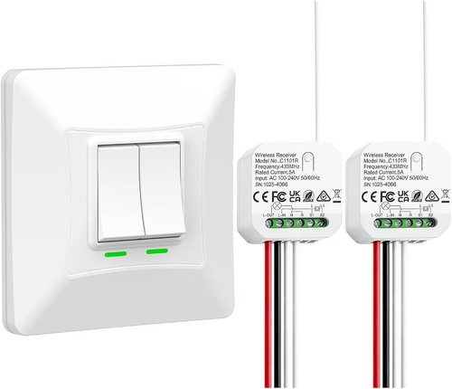 Wireless kinetic gang switch - wireless,